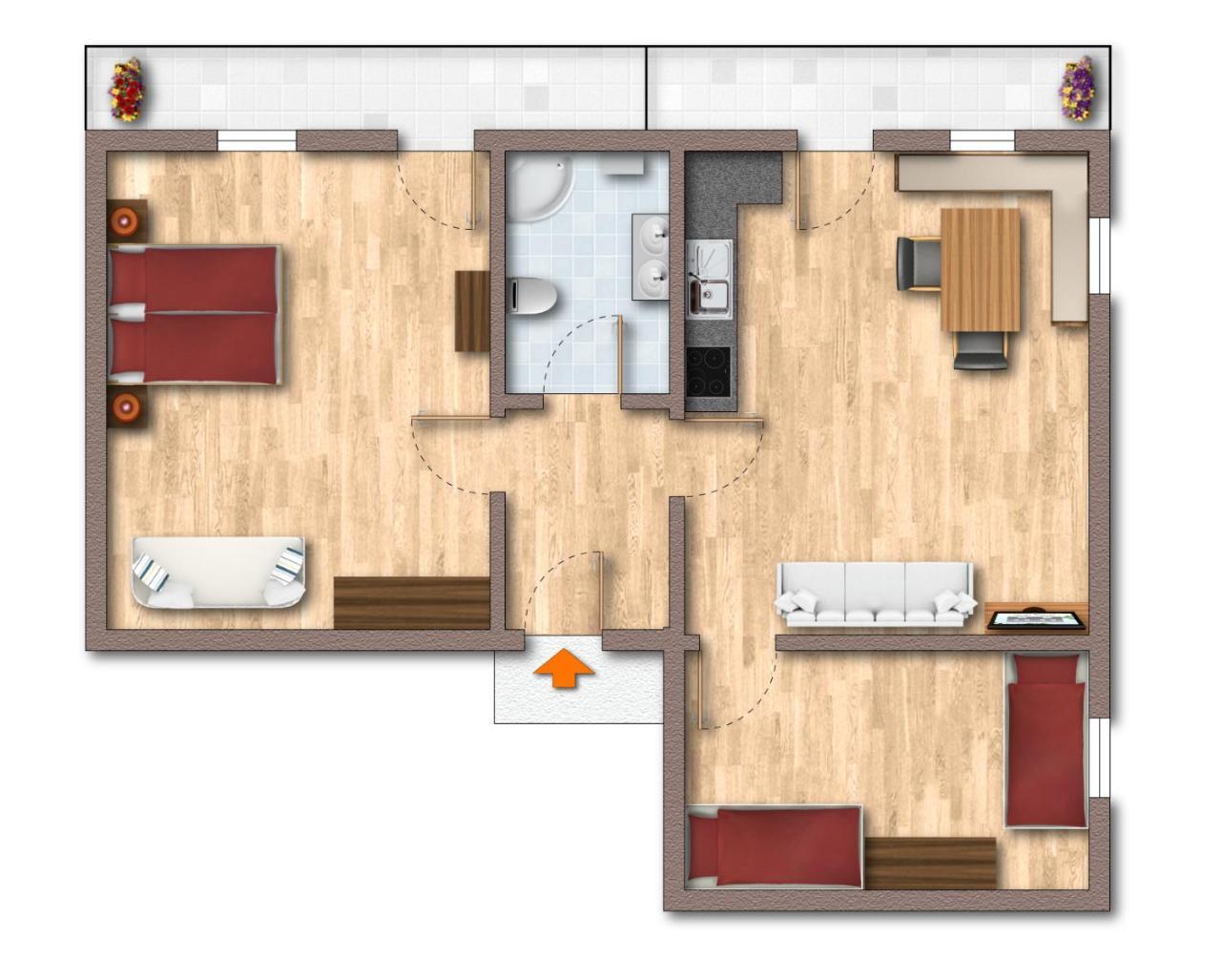 Appartement Schneeberger Zell am Ziller Kültér fotó